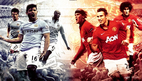 Man City - M.U: Dai chien thanh Manchester ruc lua hinh anh