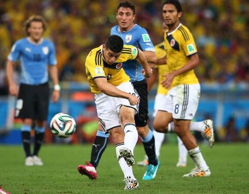 Sieu pham cua James Rodriguez o World Cup 2014 hinh anh