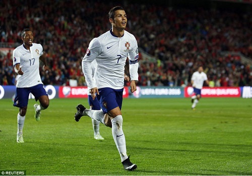 Bo Dao Nha 1-0 Armenia: Ronaldo toa sang hinh anh