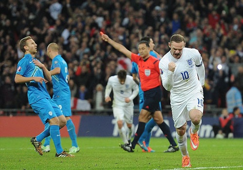 Anh 3-1 Slovenia: Rooney va Welbeck giup Tam su thang nguoc hinh anh