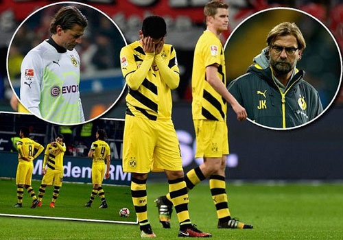 Thua tran thu 8, Dortmund roi xuong cuoi bang xep hang hinh anh