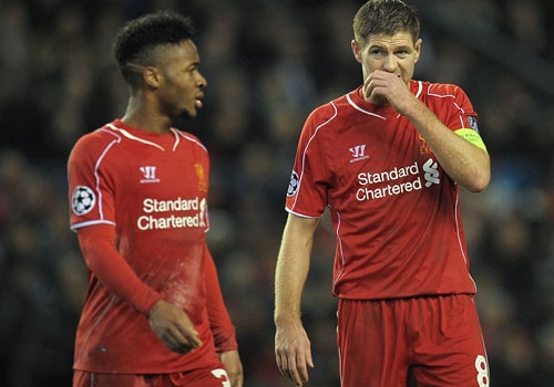 Gerrard ghi ban, Liverpool van bi loai khoi Champions League hinh anh