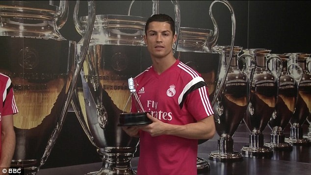 Ronaldo nhan danh hieu VDV nuoc ngoai xuat sac nhat nam 2014 hinh anh