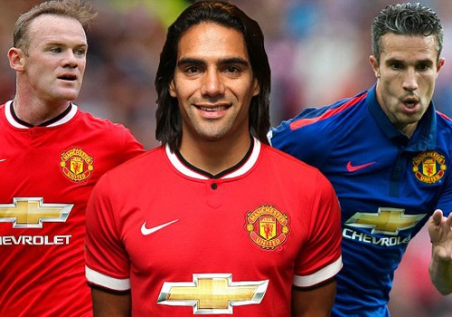 Van Persie loai Di Maria, chon Rooney va Falcao hinh anh