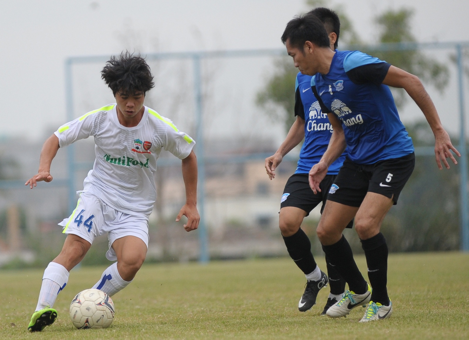 HAGL thi đấu thành công trong chuyến tập huấn ở Thái Lan. Ảnh: Tùng Lê.