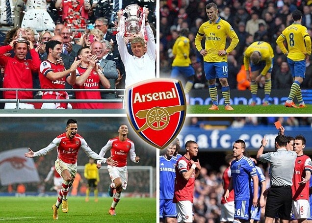 Hinh anh Arsenal dem den cam xuc kho quen cho CDV nam 2014 hinh anh