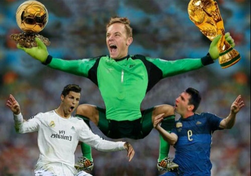 Anh vui truoc le trao giai Qua bong vang FIFA 2014 hinh anh