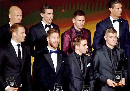 Ronaldo, Messi sanh buoc trong doi hinh tieu bieu nam 2014 hinh anh