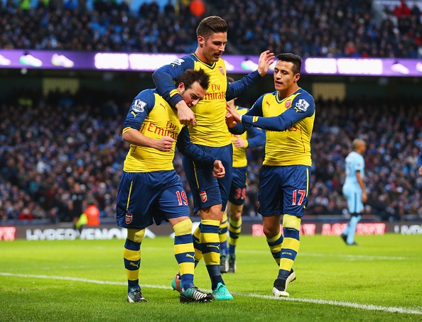 Man City 0-2 Arsenal: Phao thu de doa vi tri thu 4 cua M.U hinh anh