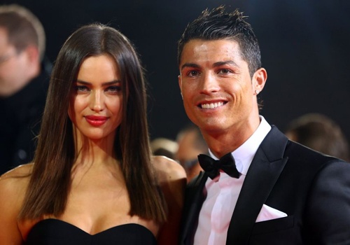 Nhung hinh anh dep cua Ronaldo va Irina khi con man nong hinh anh