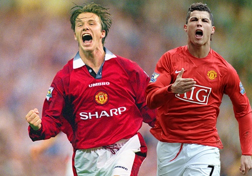 Nhung diem tuong dong thu vi giua Ronaldo va Beckham hinh anh