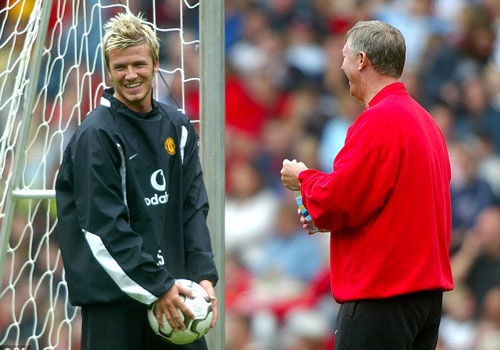 Beckham tung bo kieu toc sanh dieu theo lenh cua Sir Alex hinh anh