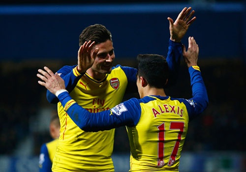 Giroud va Sanchez giup Arsenal tiep tuc xep tren M.U hinh anh
