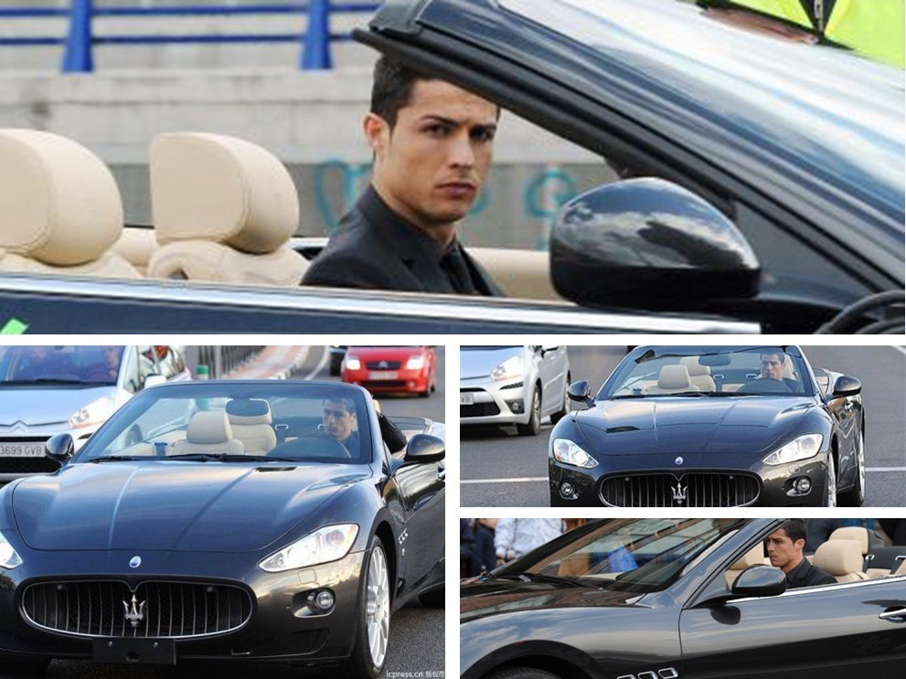 Chiếc Maserati GranCabrio Giá 142.000 EURO. Tốc độ tối đa đạt 285 km/h.