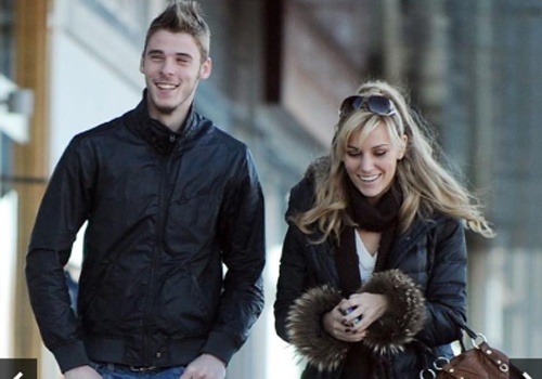 Ban gai thuc giuc De Gea roi M.U hinh anh