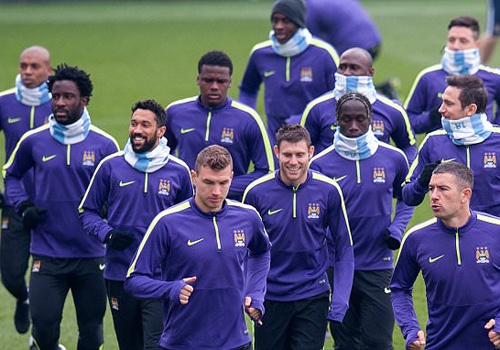 Man City quyet loai Barca de giu the dien cho bong da Anh hinh anh