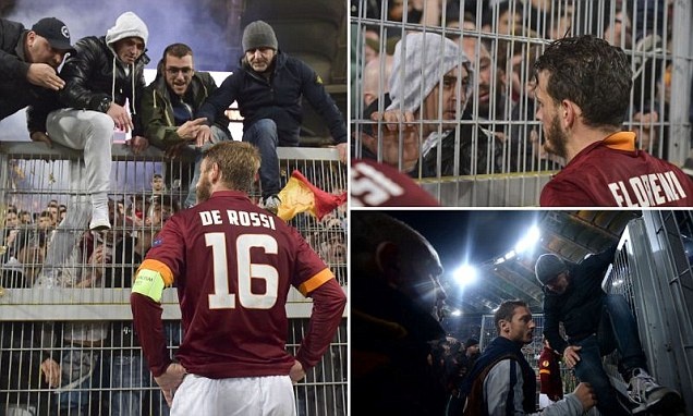 Cau thu Roma xin loi khi CDV nha noi gian sau tran thua 0-3 hinh anh