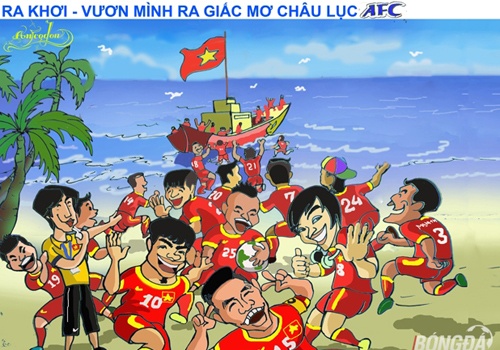 Biem hoa con duong chong gai va giac mo chau luc cua Miura hinh anh