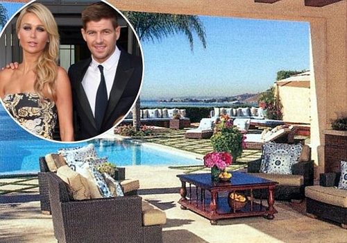 Biet thu trieu do cua Steven Gerrard o My hinh anh