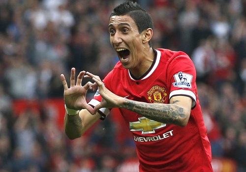 Di Maria khoe hinh xam so ao dau o M.U hinh anh