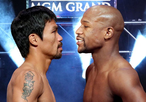 Huyen thoai quyen anh du doan tran Pacquiao - Mayweather hinh anh
