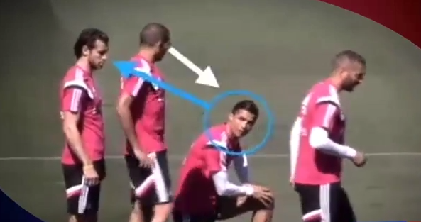 Ronaldo to thai do khong hai long voi Gareth Bale hinh anh