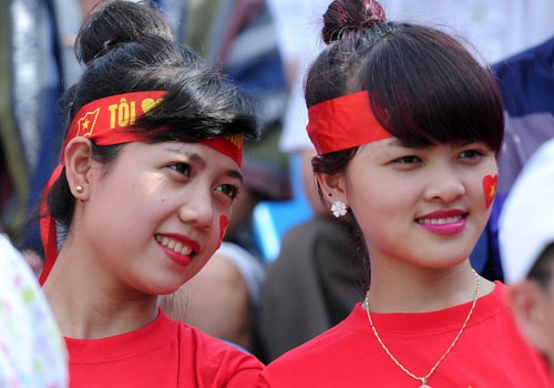 CDV phu kin san Cam Pha co vu U23 Viet Nam hinh anh