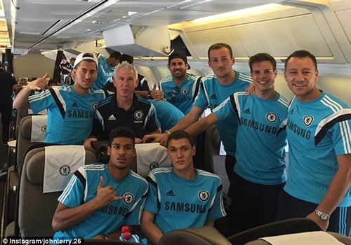 Chelsea phan khich khi len duong den Thai Lan giao huu hinh anh