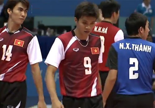 Chung ket bong chuyen nam SEA Games: Viet Nam - Thai Lan hinh anh