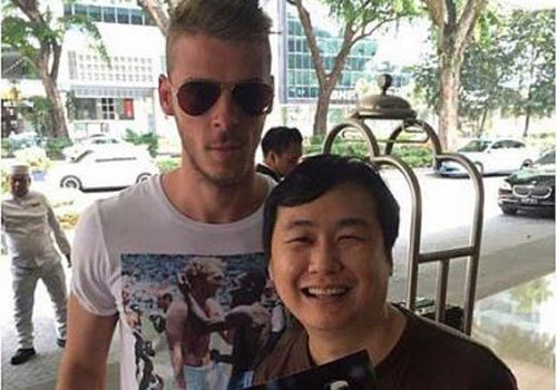 De Gea den Singapore du lich hinh anh