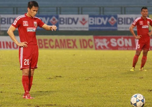 Video tran B.Binh Duong - HAGL hinh anh