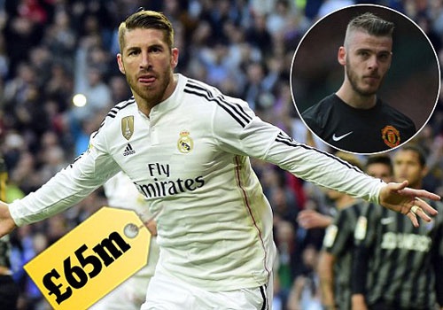 Real lan thu hai tu choi de nghi hoi mua Ramos cua M.U hinh anh