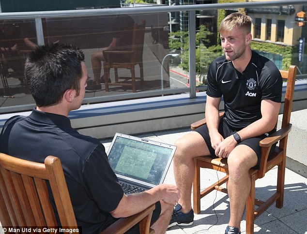 Sao tre M.U ren the luc truoc mua giai moi hinh anh