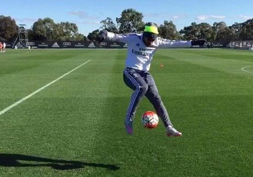 Ronaldo co doi thu so tai bieu dien ky thuat o Real hinh anh
