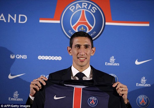 Di Maria tiet lo bi mat trong ngay ra mat PSG hinh anh
