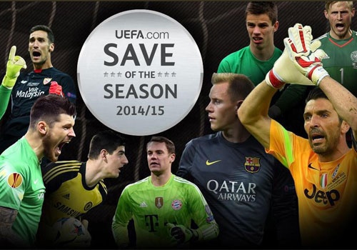 Top 10 pha cuu thua xuat sac mua giai 2014 - 2015 o chau Au hinh anh