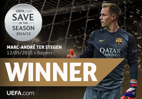 Pha cuu thua cua Ter Stegen hay nhat chau Au mua truoc hinh anh