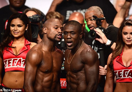 Mayweather thua nhan se gap kho khan truoc Berto hinh anh