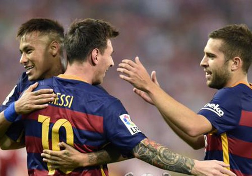 Messi, Neymar giup Barcelona thang nguoc Atletico 2-1 hinh anh