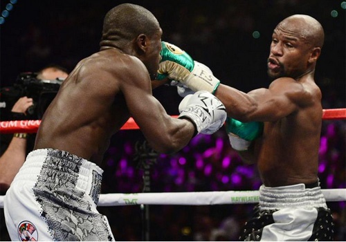 Floyd Mayweather lap ky luc 49 tran thang hinh anh