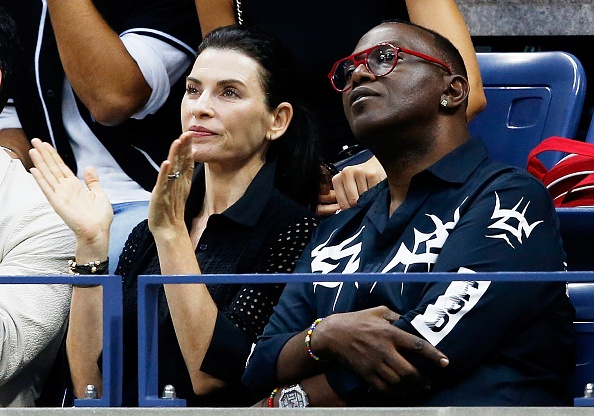 Actress Julianna Margulies and television personality Randy Jackson