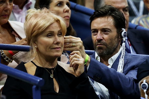 Actor Hugh Jackman and his wife Deborra-Lee Furness