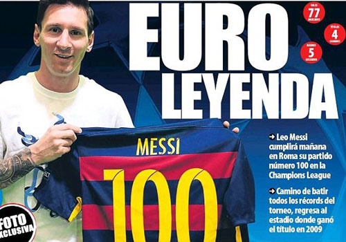 Lionel Messi san sang cho cot moc 100 o Champions League hinh anh