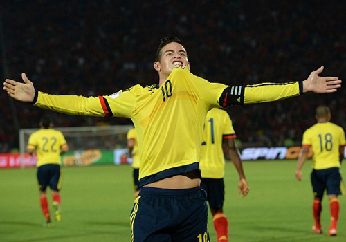 Chile 1-1 Colombia: Vidal va James Rodriguez toa sang hinh anh
