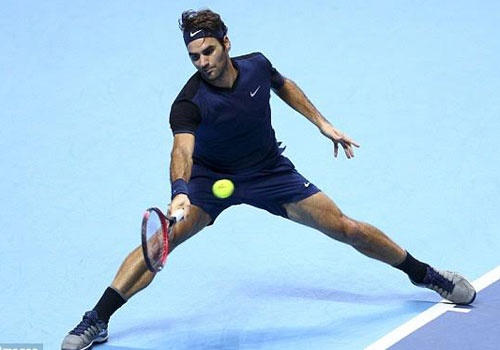 Khi Federer mang hinh hai Nadal di chinh chien hinh anh