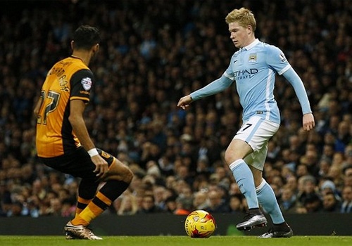 De Bruyne lap cu dup dua Man City vao ban ket League Cup hinh anh