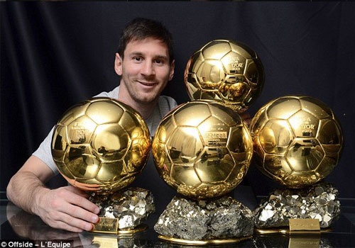 Messi duoc chon la cau thu xuat sac moi thoi dai hinh anh