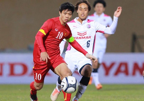 U23 VN 2-2 Cerezo Osaka: Tien dao cua HAGL ghi dau an hinh anh