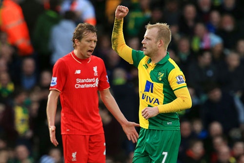 Norwich 4-5 Liverpool: Kich tinh o phut bu gio hinh anh