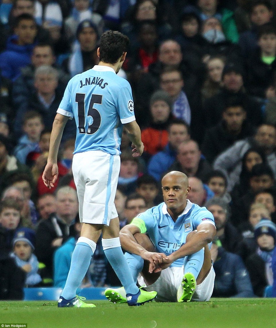 Man City mất Kompany và Otamendi. ảnh 2 Man City mat Kompany va Otamendi. anh 2